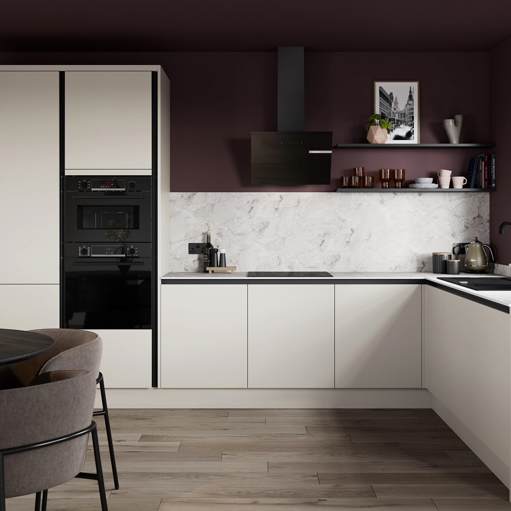 Front usa GOODHOME Stevia, MDF, 80 x 35 x 1.8 cm, bej