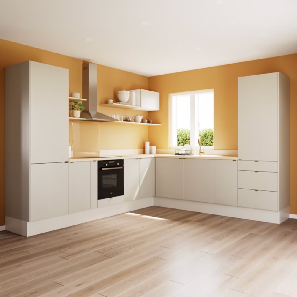 Front usa GOODHOME Stevia, MDF, 60 x 71 x 1.8 cm, sandstone mat