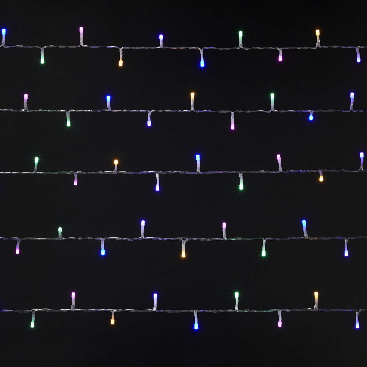 Instalatie brad LED RAINBOW, 400 leduri, iluminat multicolor