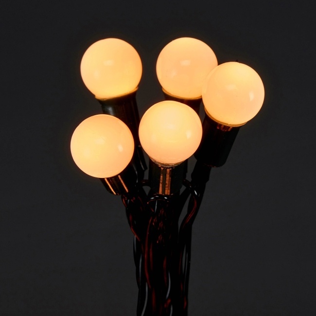 Instalatie brad LED BERRY UOML2219, 240 leduri, 25.12m, iluminare alb cald
