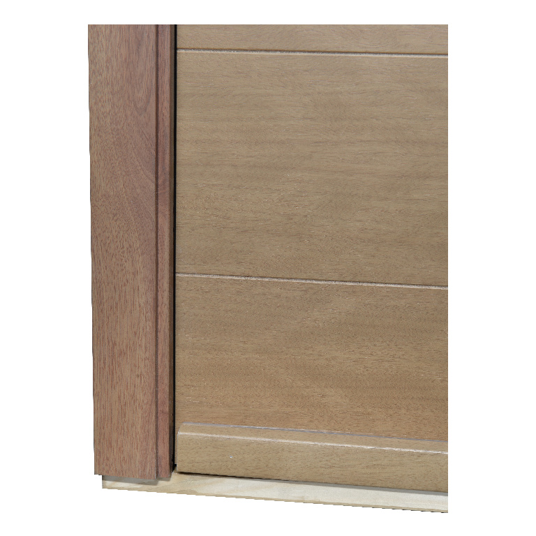 Usa exterior FORTIA Sassel, fara geam, dreapta, lemn, 88 x 205 cm, stejar