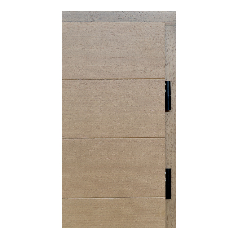 Usa exterior FORTIA Sassel, fara geam, dreapta, lemn, 88 x 205 cm, stejar