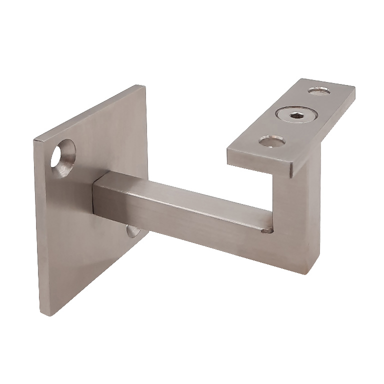 Suport mana curenta patrata inox, 7 x 7 cm