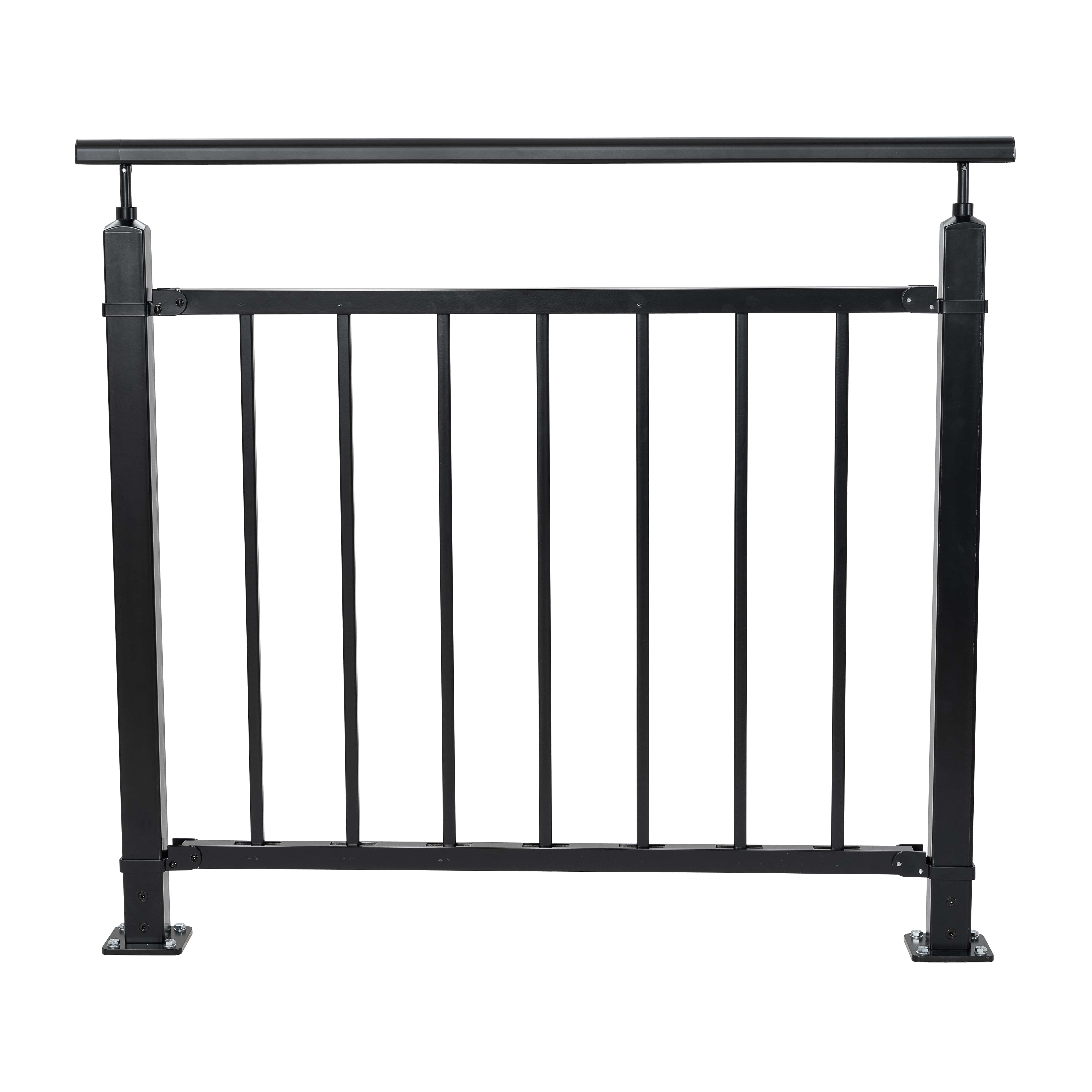 Balastru modular Fortia Batumi, 100 x 100 cm, aluminiu, negru