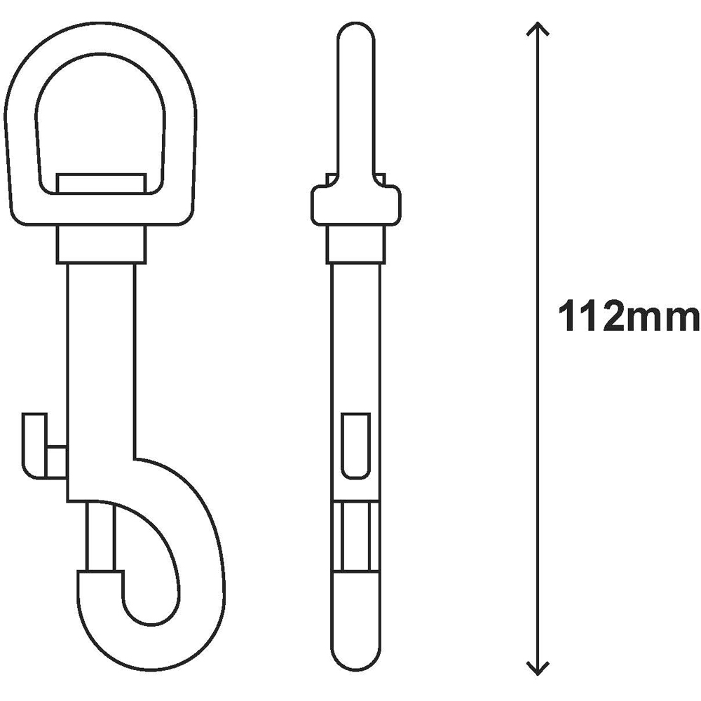 Carabina rotativa DIALL, 112mm, otel