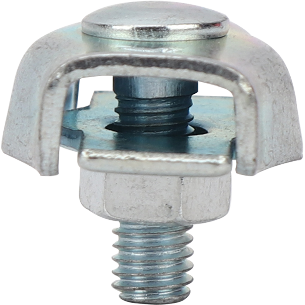 Clema simpla cabluri DIALL, 4mm, otel, 2 bucati