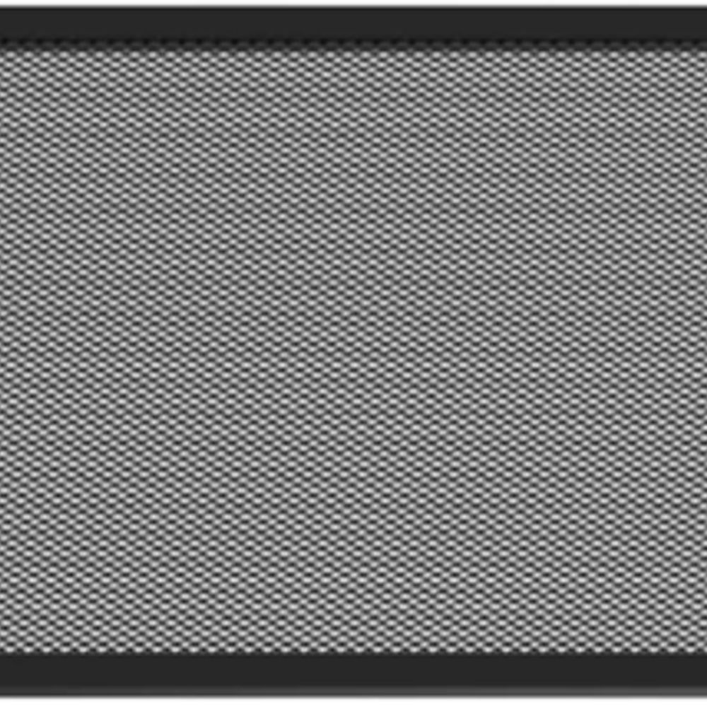 Front usa GOODHOME Winterana, Otel mesh, aluminiu, 60 x 35.6 x 2 cm, negru