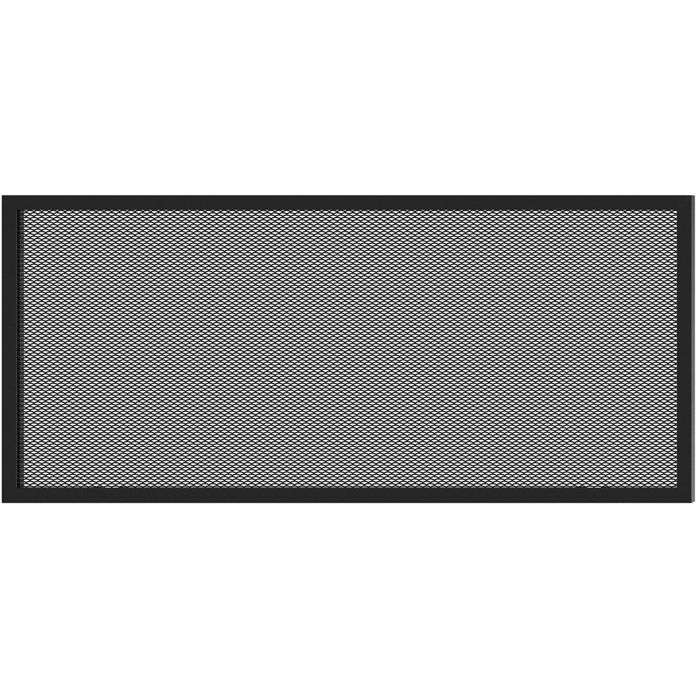 Front usa GOODHOME Winterana, aluminiu, 80 x 35.6 x 0.2 cm, negru