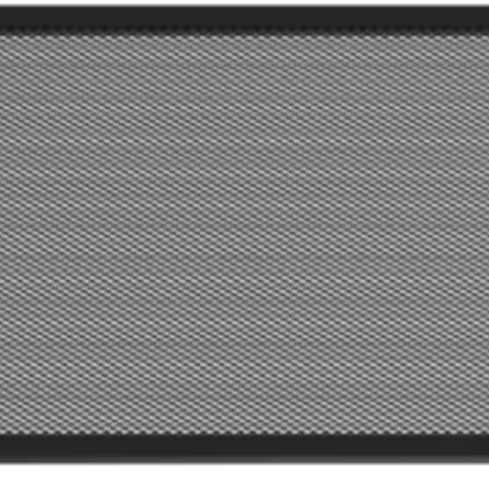 Front usa GOODHOME Winterana, aluminiu, 80 x 35.6 x 0.2 cm, negru