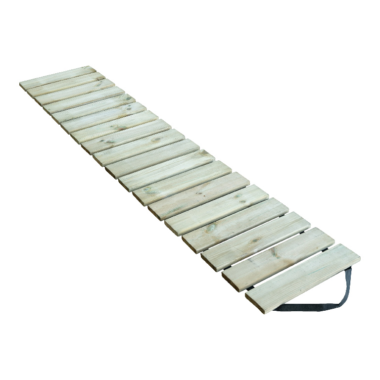 Traversa pentru gradina KLIKSTROM Sauda, 200 x 40 cm, lemn-natural, maro
