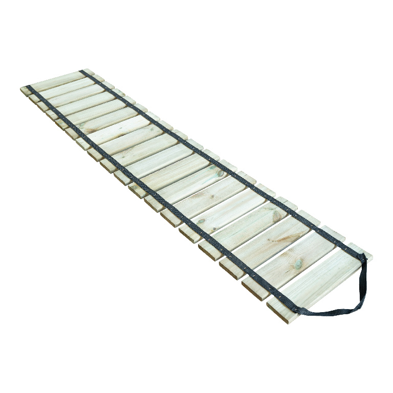 Traversa pentru gradina KLIKSTROM Sauda, 200 x 40 cm, lemn-natural, maro
