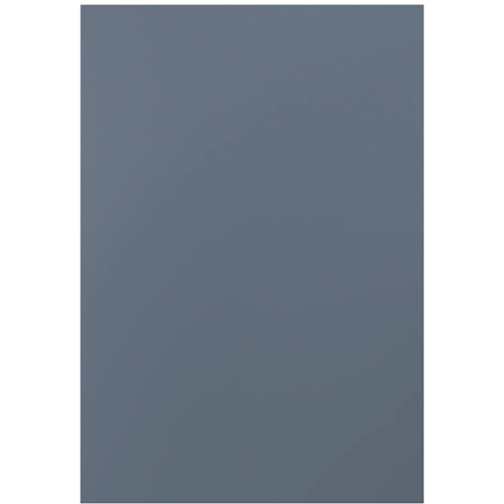 Front usa GOODHOME Alisma, MDF, 60 x 86.7 x 1.8 cm, albastru mat