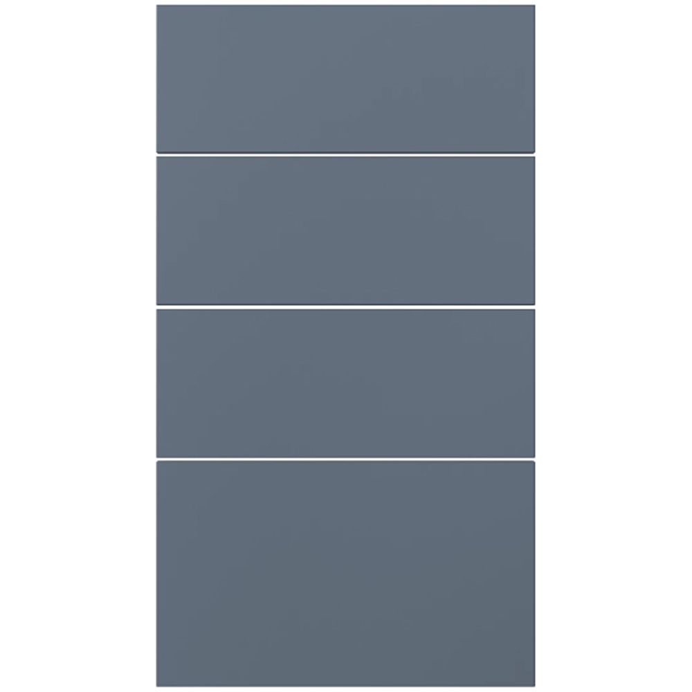 Front usa GOODHOME Alisma, MDF, 40 x 71.5 x 1.8 cm, albastru mat