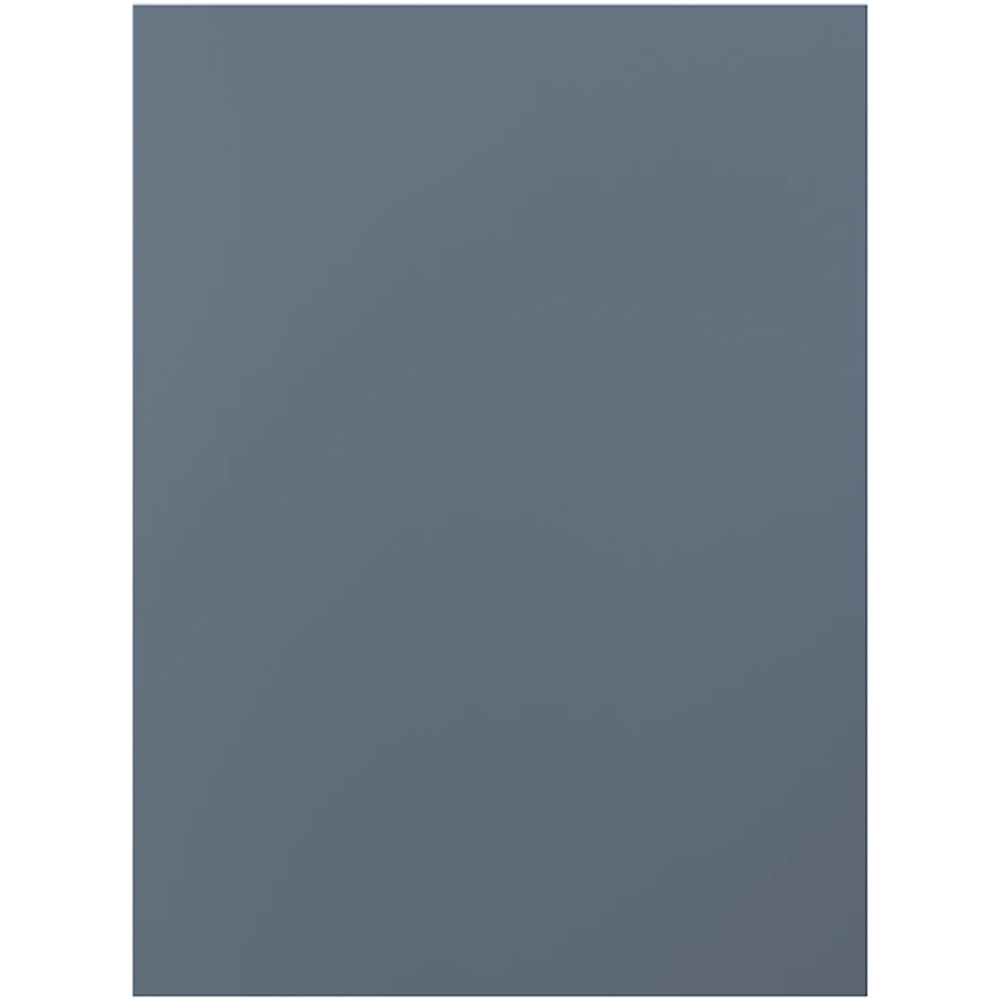 Front usa GOODHOME Alisma, MDF, 60 x 80.6 x 1.8 cm, albastru mat