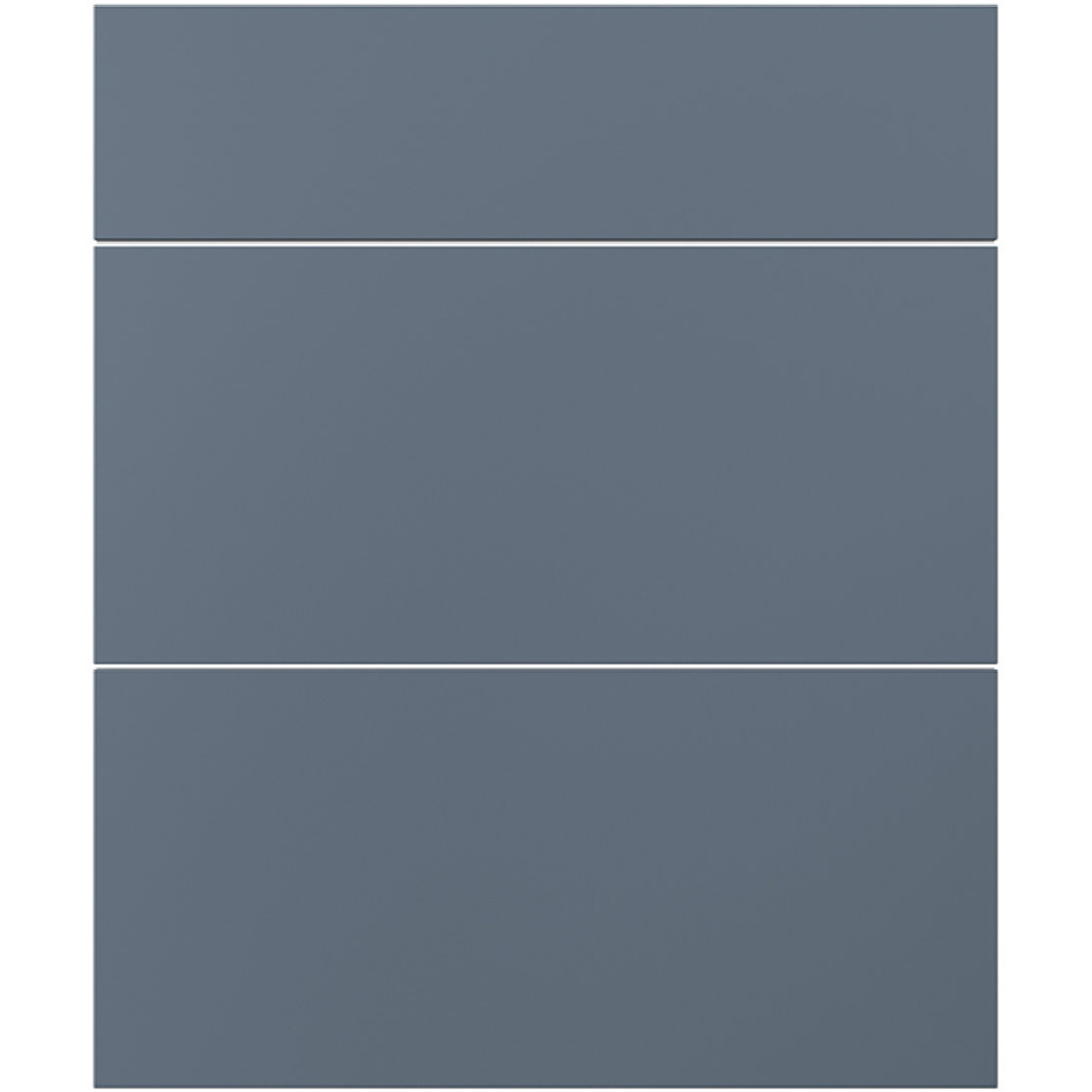 Front usa GOODHOME Alisma, MDF, 60 x 71.5 x 1.8 cm, albastru mat
