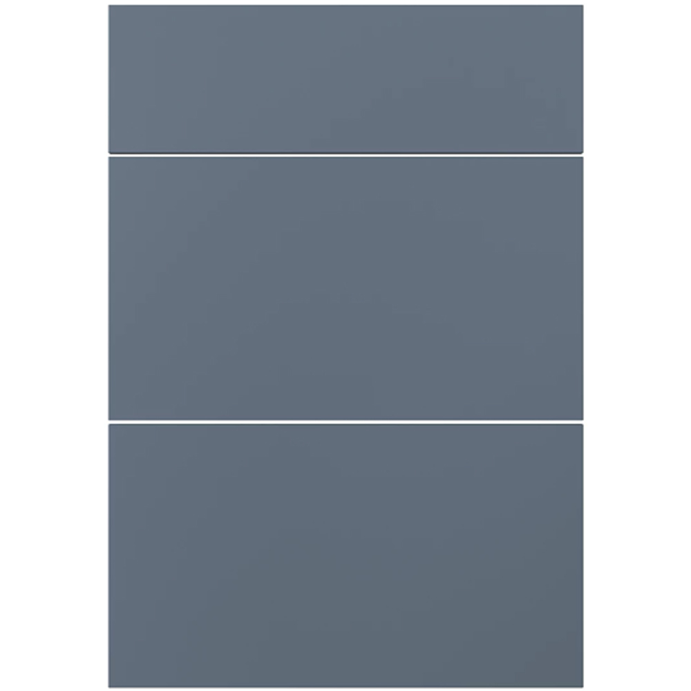 Front usa GOODHOME Alisma, MDF, 50 x 71.5 x 1.8 cm, albastru mat