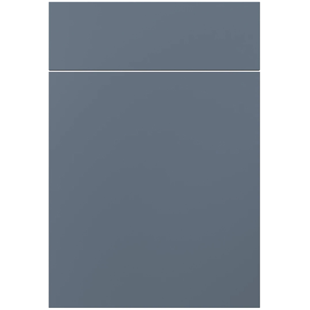 Front usa GOODHOME Alisma, MDF, 50 x 71.5 x 1.8 cm, albastru mat