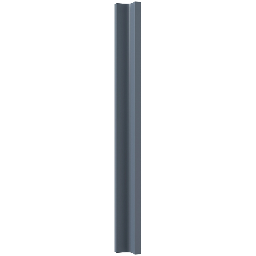 Stalp colt GOODHOME Alisma, MDF, 3.4 x 71.5 cm, albastru mat