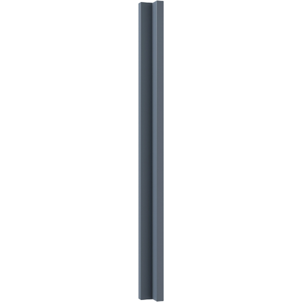 Stalp colt GOODHOME Alisma, MDF, 3.4 x 71.5 cm, albastru mat
