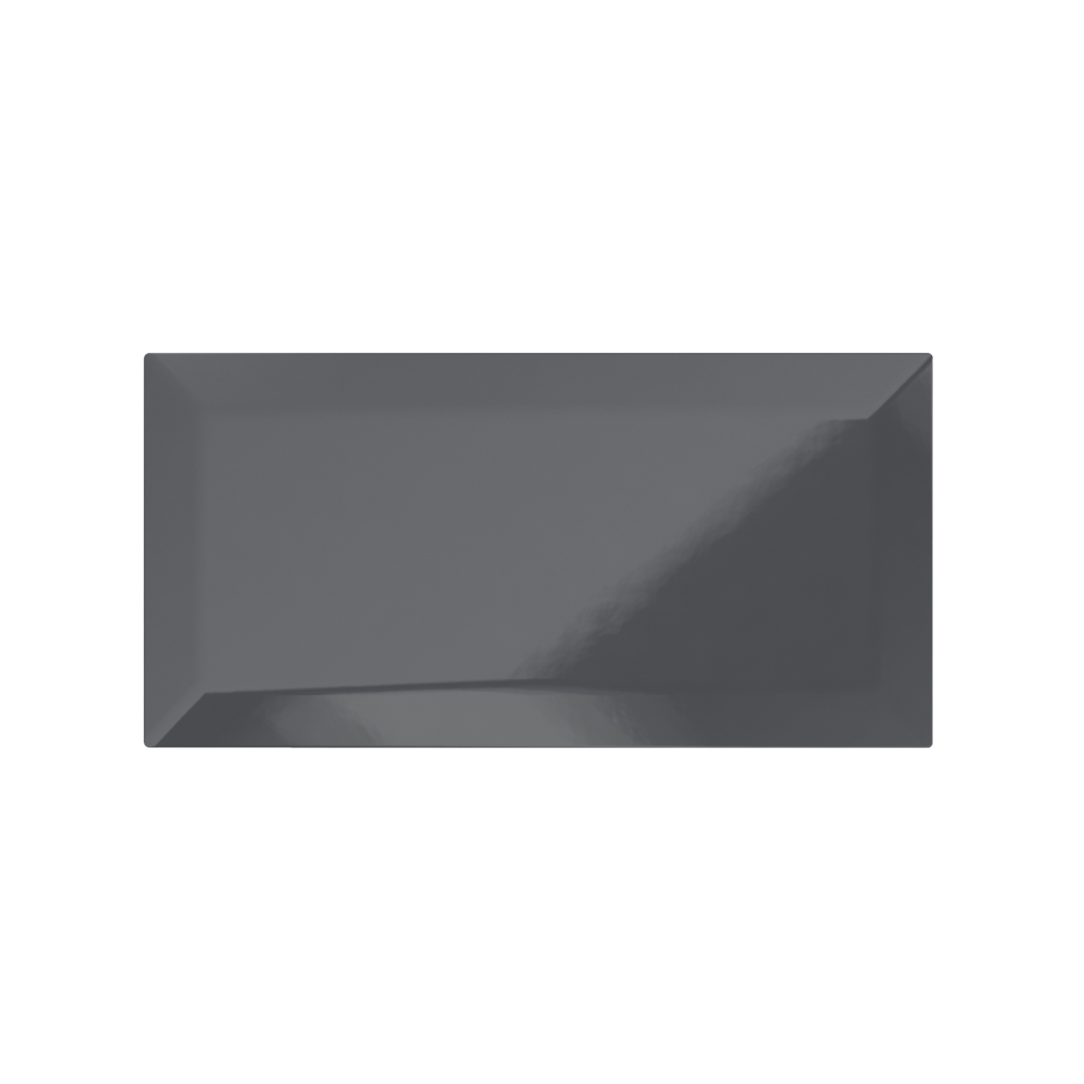 Faianta interior GOODHOME Trentie, antracit, 20 x 10 cm, suprafata 0.8 mp