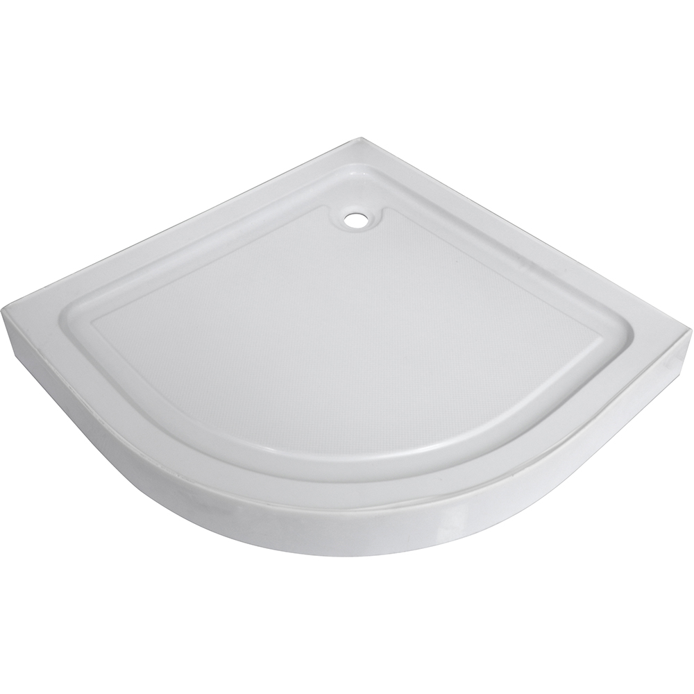Cabina dus standard Arkell, semirotunda, 80 x 80 x 192 cm, sticla securizata 4mm, profil crom