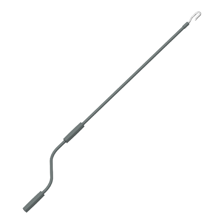 Copertina retractabila KLIKSTROM, aluminiu, 395 x 300 cm, gri antracit