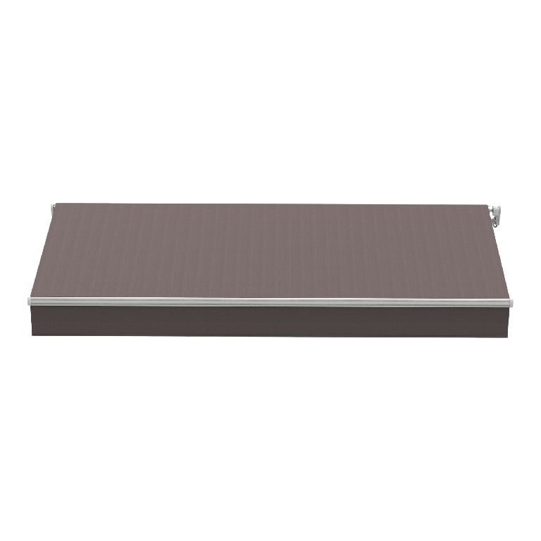 Copertina retractabila BLOOMA, aluminiu, 400 x 300 cm, taupe