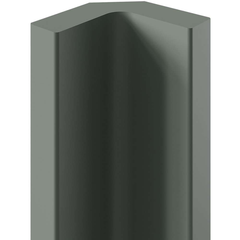 Element colt bucatarie GOODHOME Ashmead, 5.9 x 71.5 cm, verde mat