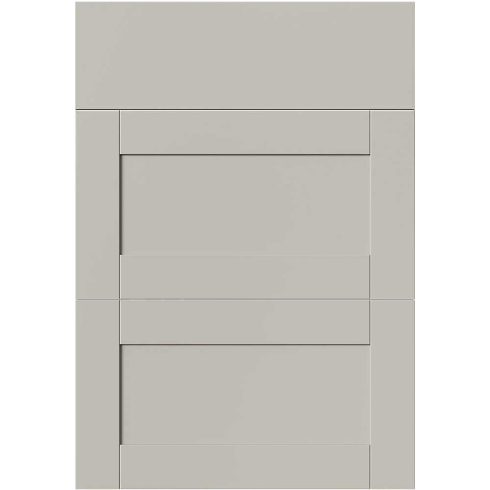 Front usa sertar GOODHOME Ashmead, 49.7 x 71.5 cm, bej mat