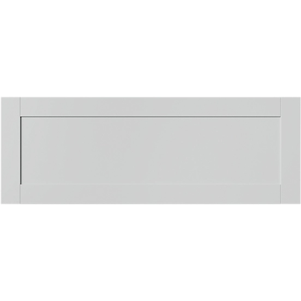 Front usa sertar GOODHOME Ashmead, 39.7 x 35.6 cm, gri mat