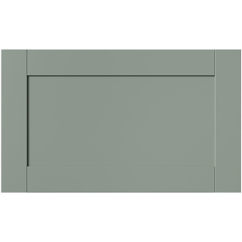 Front usa sertar GOODHOME Ashmead, 59.7 x 35.6 cm, verde mat
