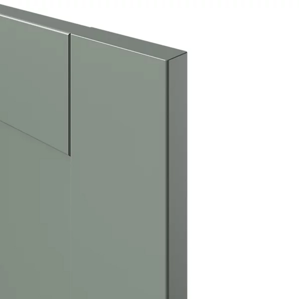 Front usa sertar GOODHOME Ashmead, 49.7 x 35.6 cm, verde mat