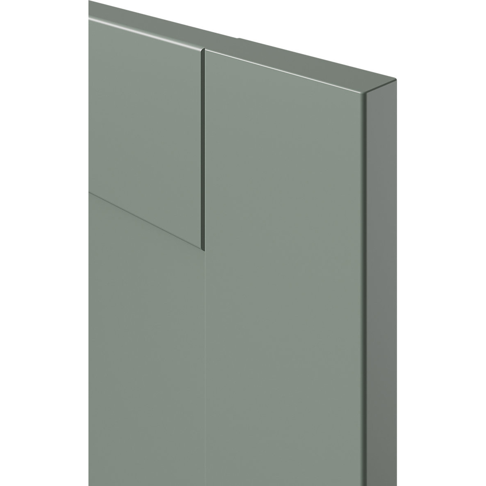 Front usa sertar GOODHOME Ashmead, 79.7 x 35.6 cm, verde mat