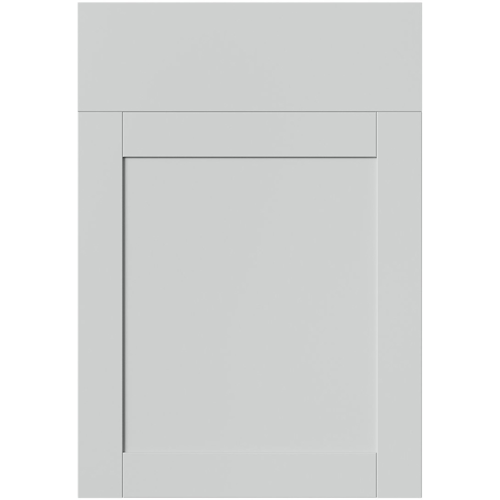 Front usa sertar GOODHOME Ashmead, 49.7 x 71.5 cm, gri mat