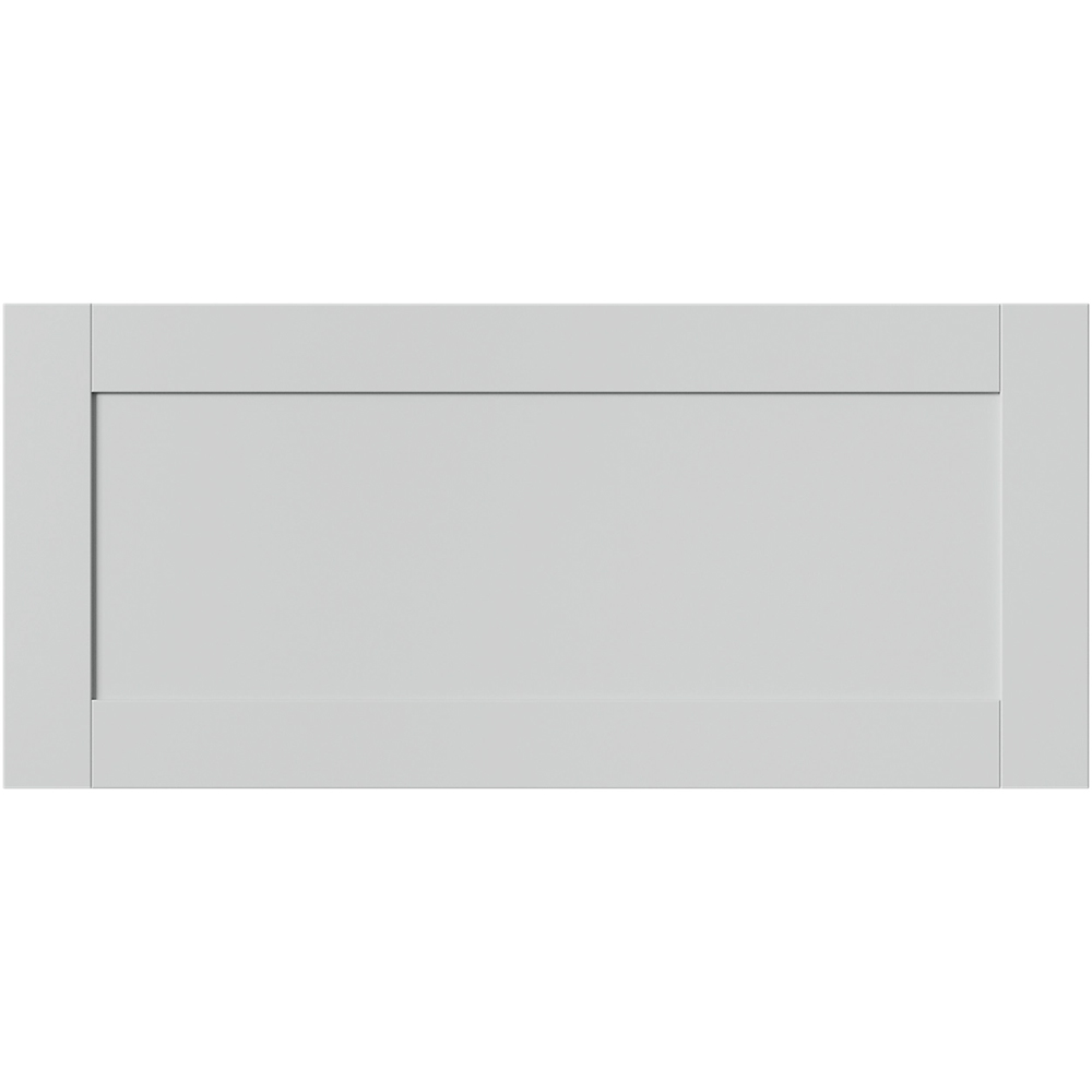 Front usa sertar GOODHOME Ashmead, 79.7 x 35.6 cm, gri mat