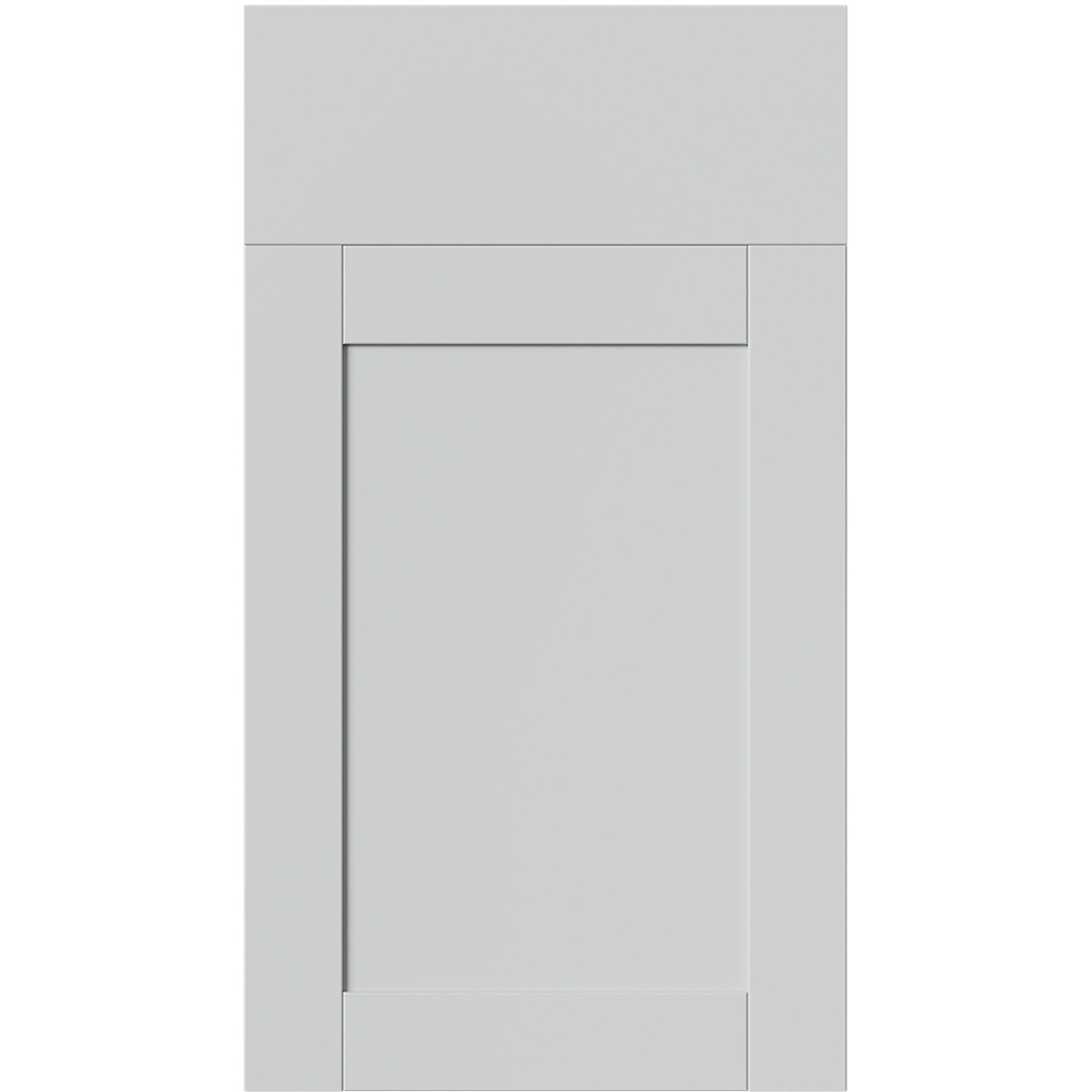 Front usa sertar GOODHOME Ashmead, 39.7 x 71.5 cm, gri mat
