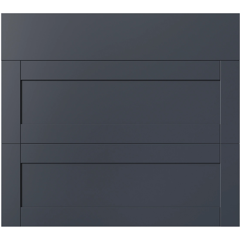 Front usa sertar GOODHOME Ashmead, 79.7 x 71.5 cm, albastru mat