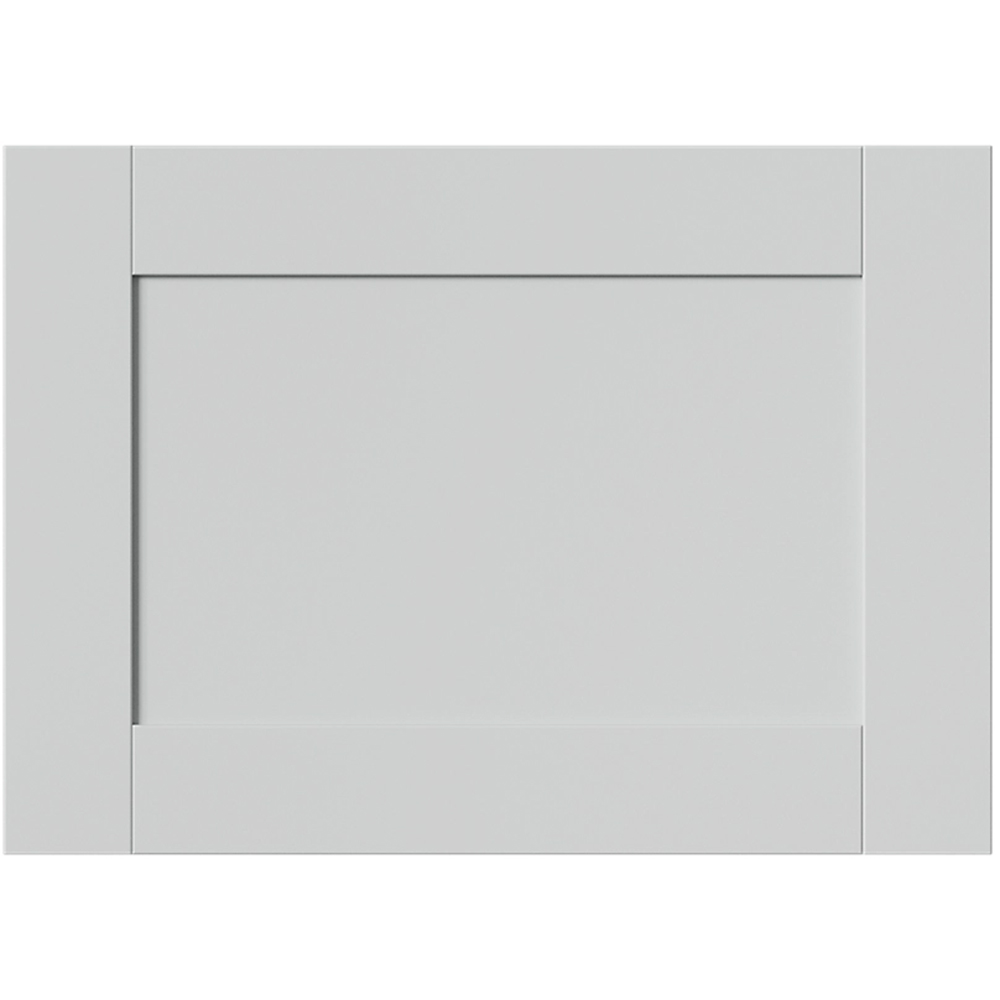 Front usa sertar GOODHOME Ashmead, 49.7 x 35.6 cm, gri mat