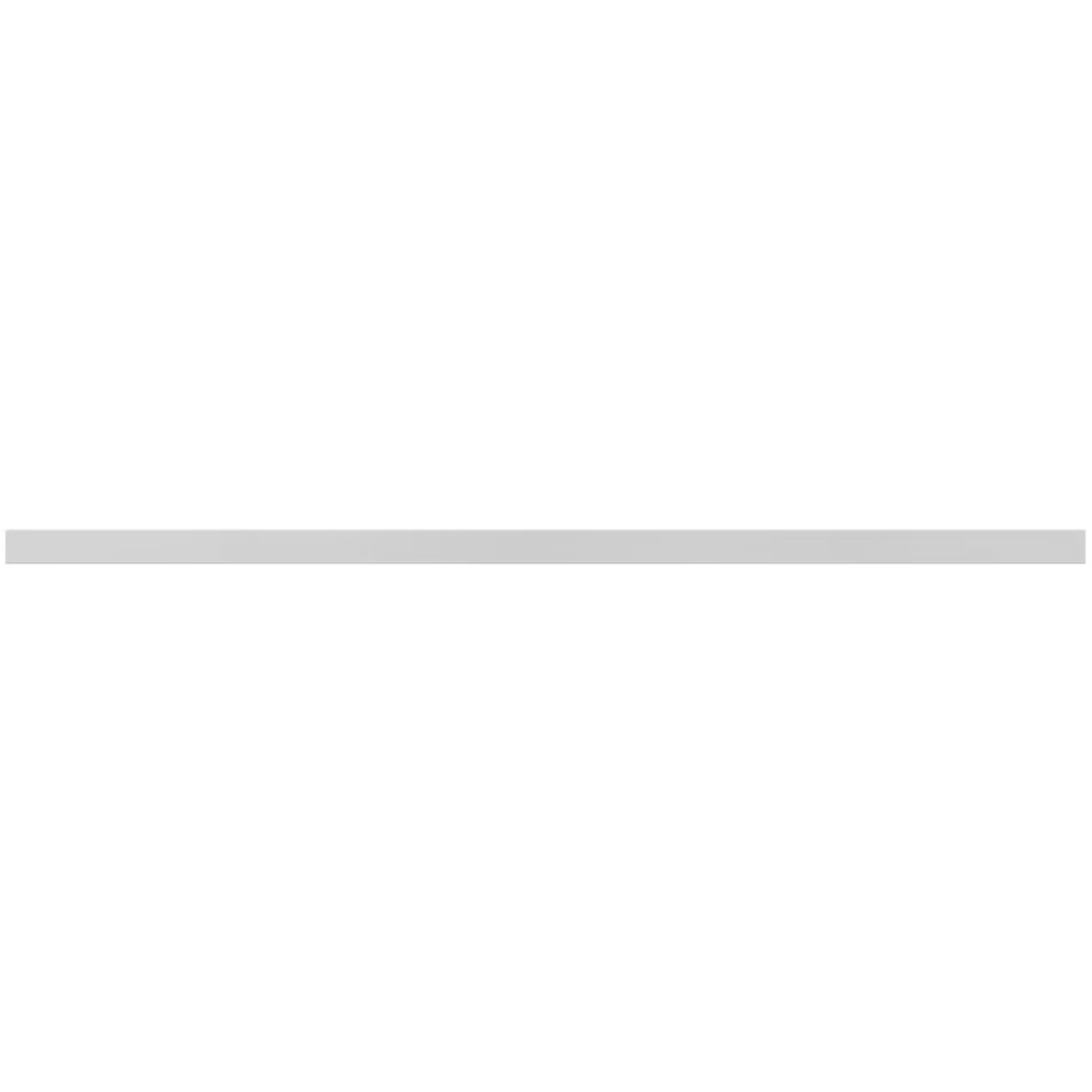 Cornisa bucatarie GOODHOME Ashmead, 240 x 1.6 cm, gri mat