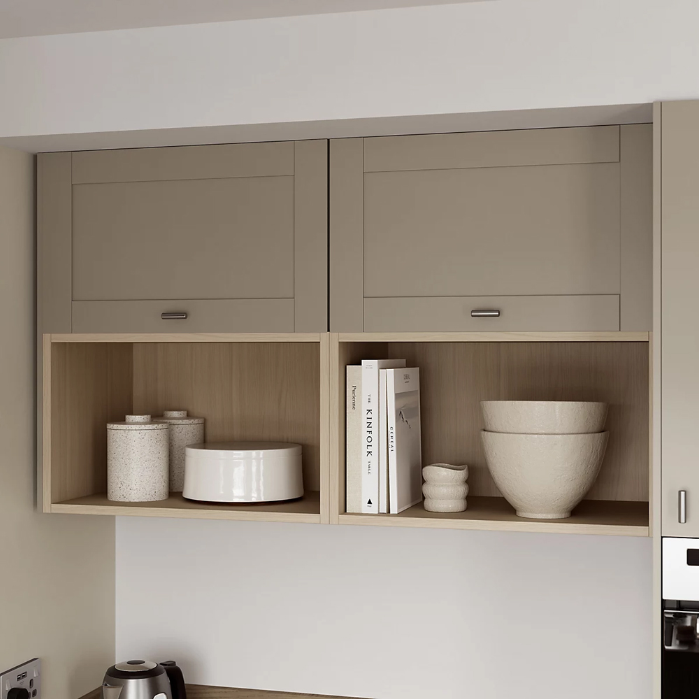Front usa sertar GOODHOME Ashmead, 59.7 x 35.6 cm, bej mat