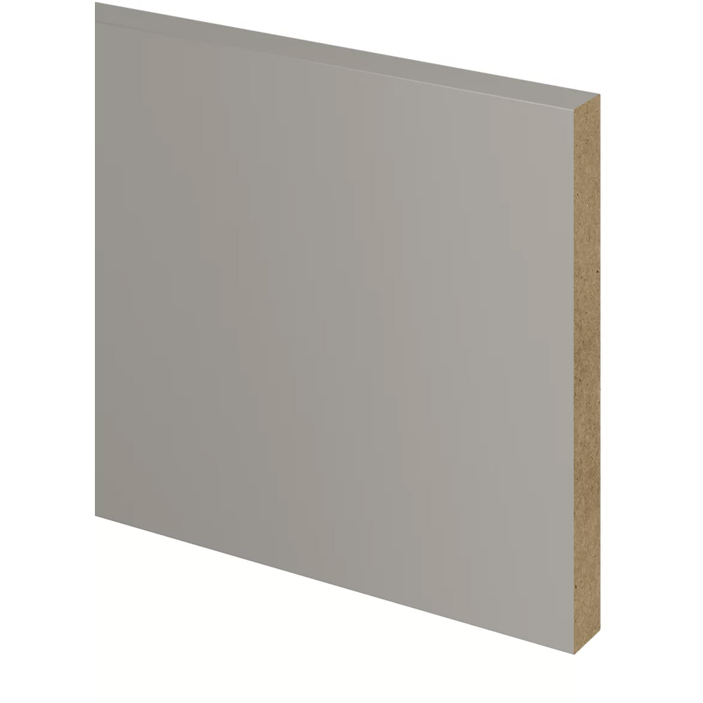 Plinta bucatarie GOODHOME Ashmead, 240 x 16 cm, bej mat