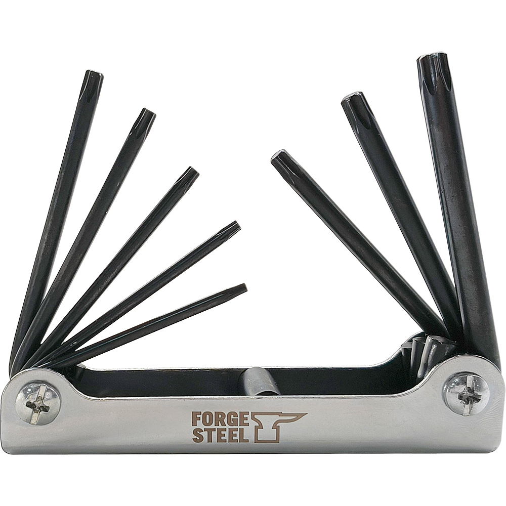 Chei torx FORGE STEEL, 10.6cm, otel, 8buc