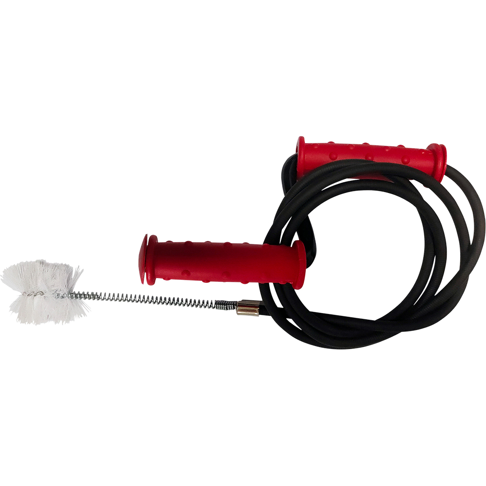 Sarpe pentru desfundat tevi FORGE STEEL, cu perie, PP, 1.4 m