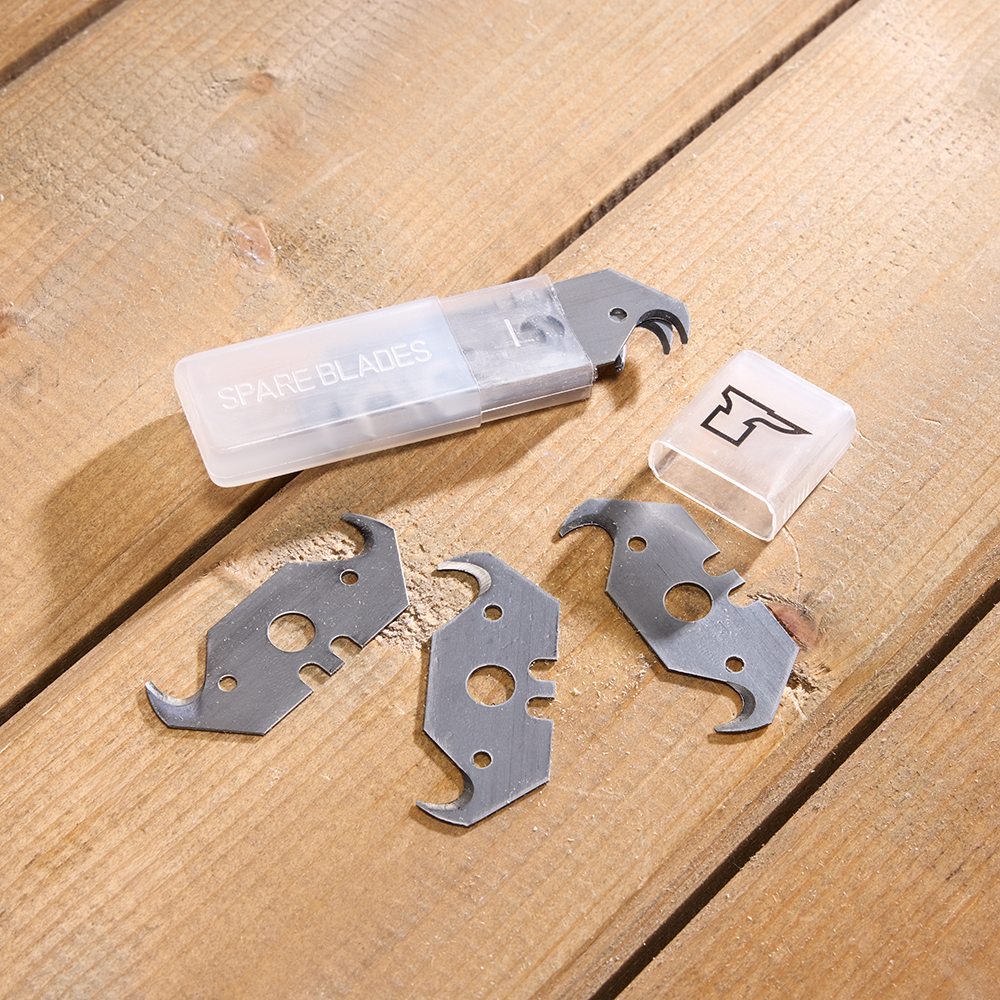 Lame cutter carlig FORGE STEEL SK2, 18 x 80mm, 10buc
