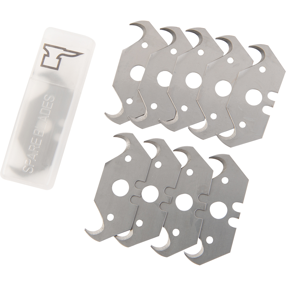 Lame cutter carlig FORGE STEEL SK2, 18 x 80mm, 10buc