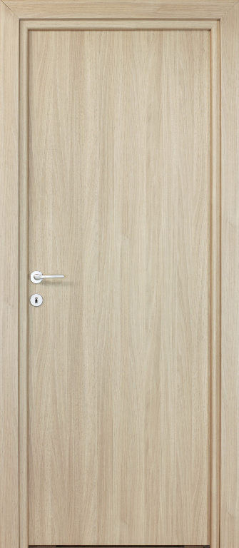 Usa interior Karpat, fara geam, reversibila, MDF, 78 x 203 cm, maro deschis