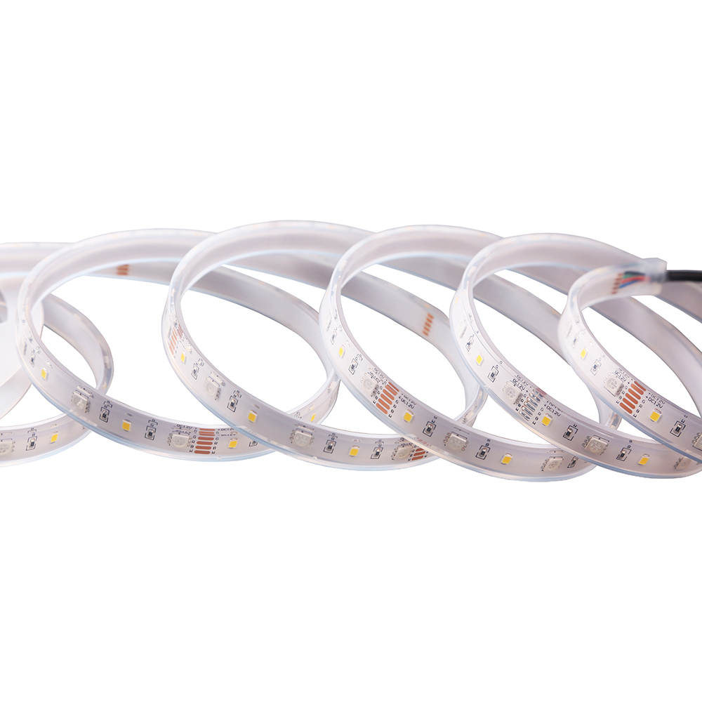 Banda LED RGB cu telecomana GOODHOME, 15W, 1200lm, IP65, 5m