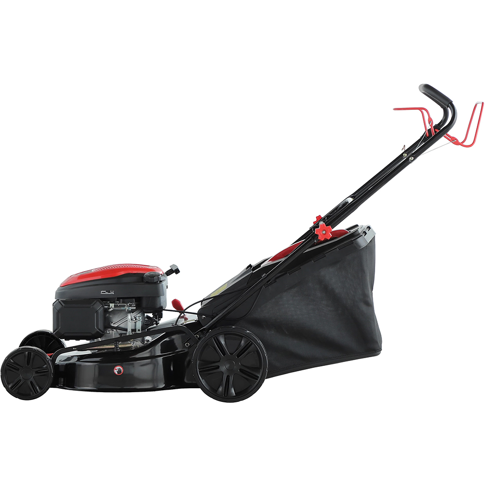 Masina de tuns iarba FPLMP196SP51, Benzina, 196CC, latime taiere 51 cm, cos 65L, negru