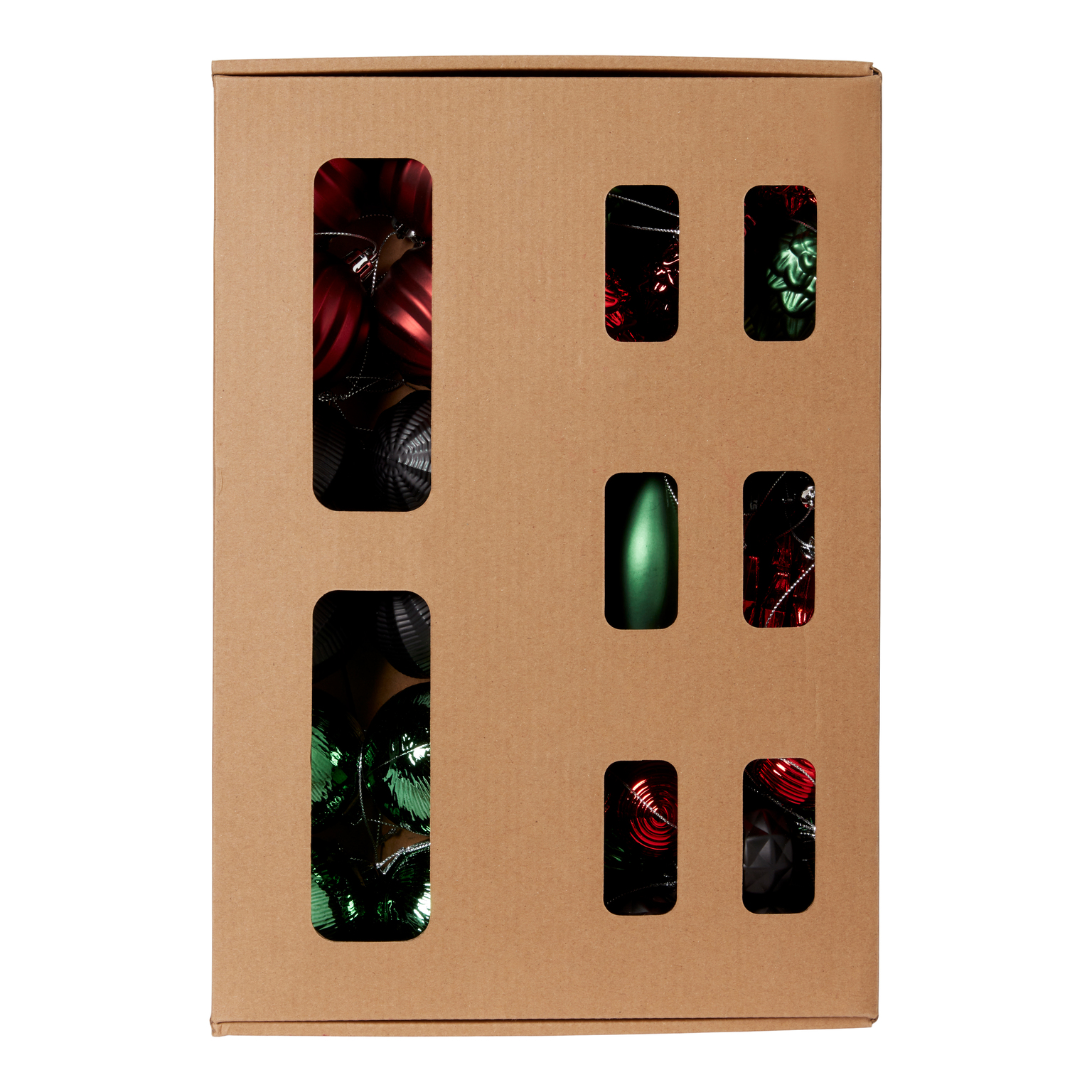 Set globuri de Craciun, 20 cm, 50 bucati, multicolor