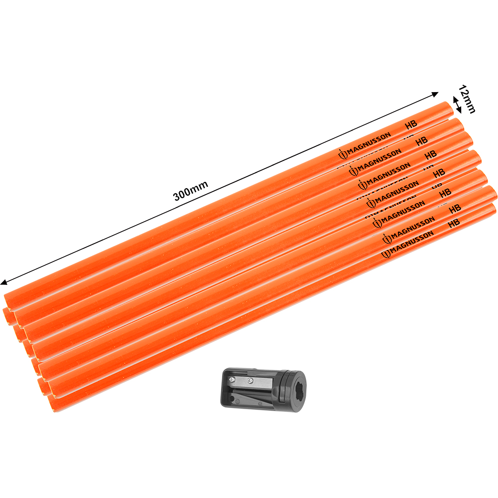Creioane tamplarie MAGNUSSON, 12 x 300mm, 12buc